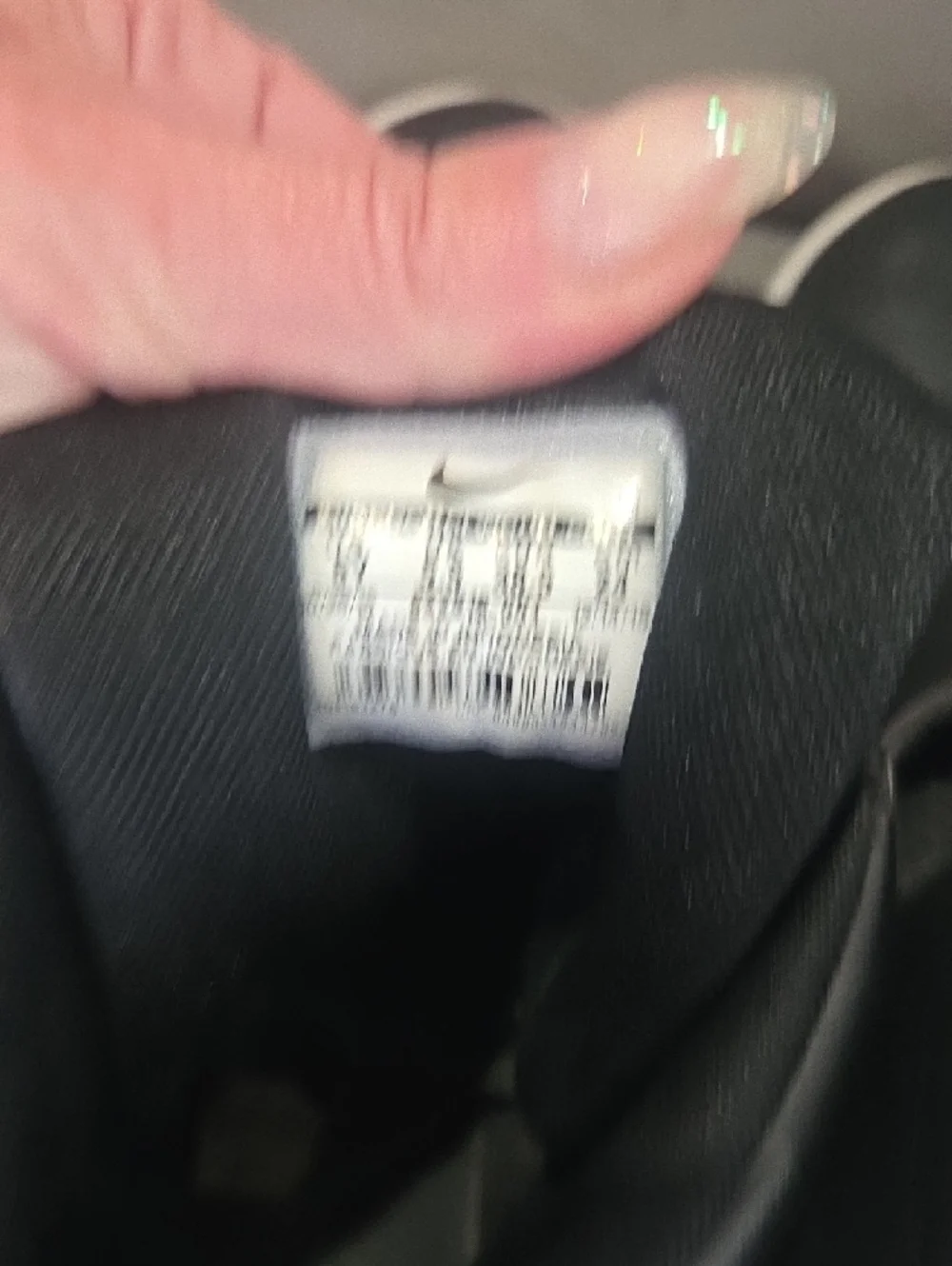 Nike Black High-Top Velcro Sneakers with White Sole - Picture 4 of 4